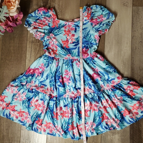 Tommy Bahama Girl’s Tropical Summer Dress Size 5 NWOT - Picture 9 of 14